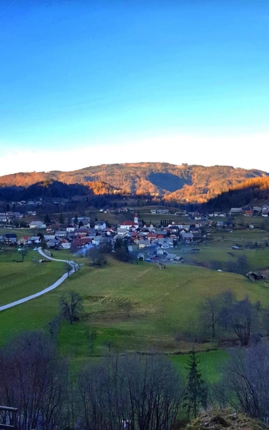 Ferienwohnung Pr' Hribar Zgornje Gorje Exterior foto